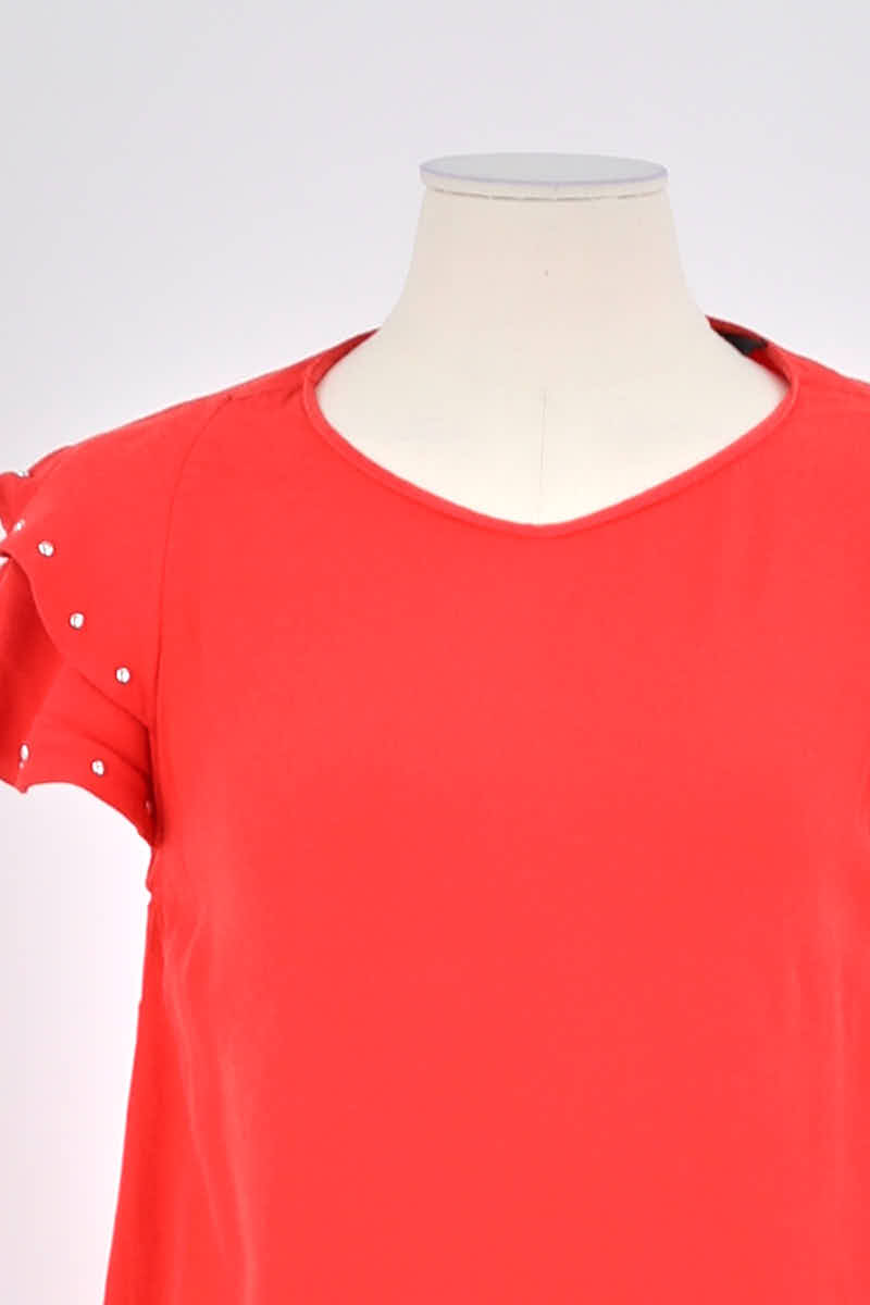 T-shirt Maje  Rouge