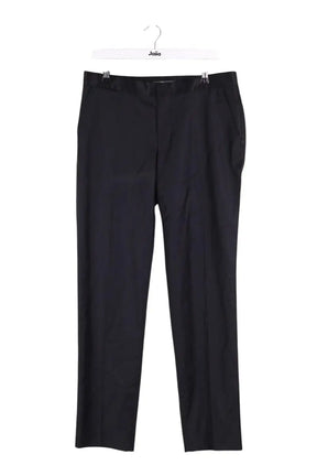 Pantalon droit The Kooples Noir en Laine, taille M - Seconde Main