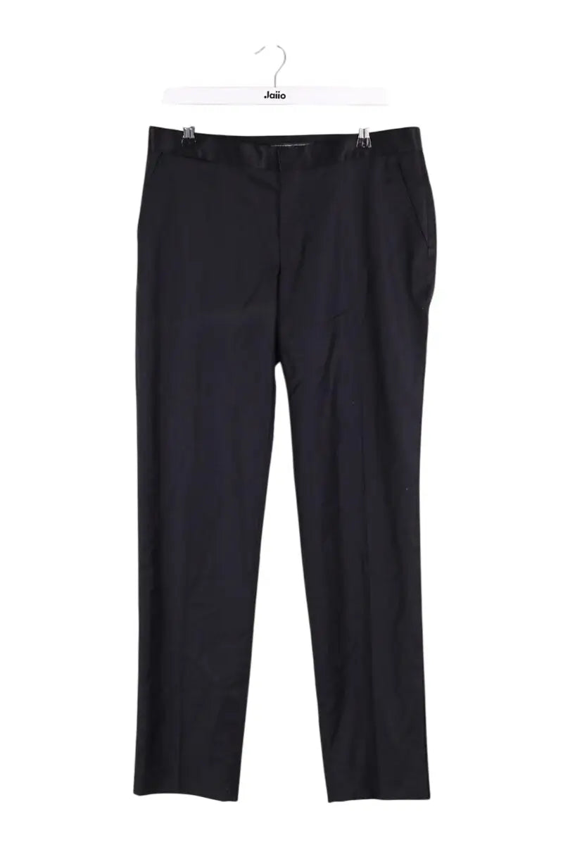 Pantalon droit The Kooples Noir en Laine, taille M - Seconde Main