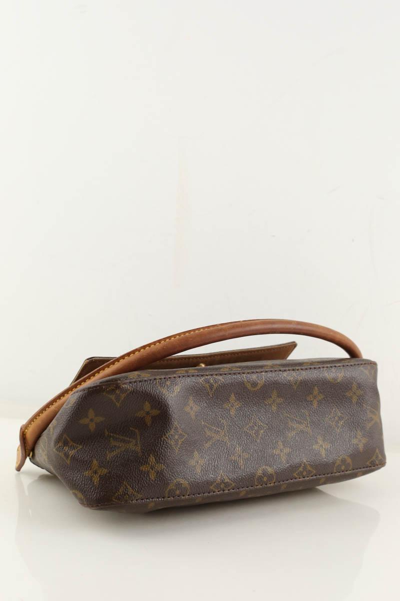 Sac porté épaule Louis Vuitton Looping Marron