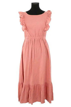 Robe Ba&Sh Rose en Coton, taille M - Seconde Main