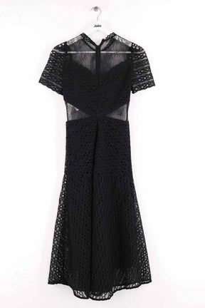 Robe Sandro Noir en Synthétique