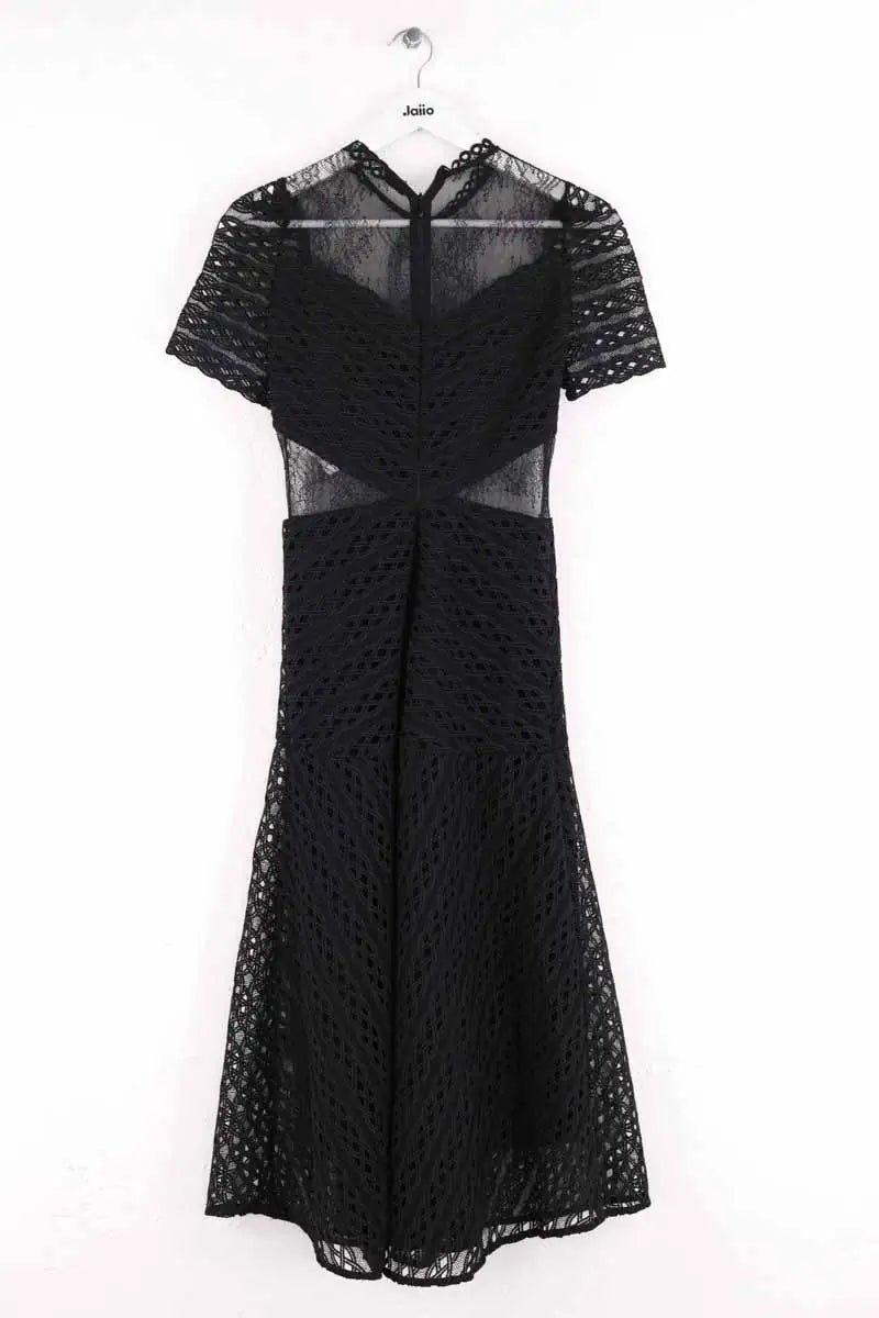 Robe Sandro Noir en Synthétique