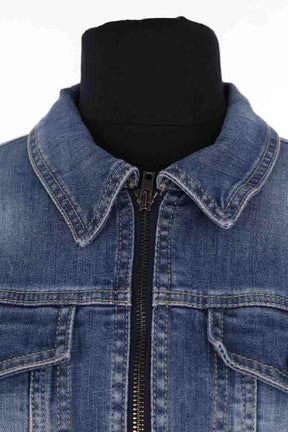 Veste Please Bleu en Coton