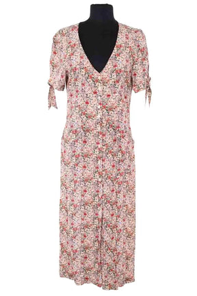 Robe Rouje Rose en Viscose, taille M - Seconde Main