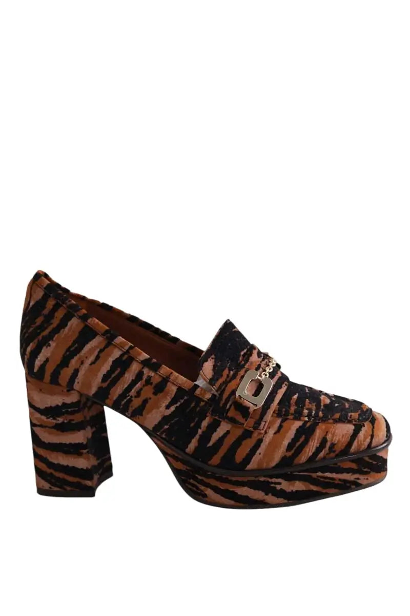 Talons Carel Bridget Marron en Cuir, taille 38 - Seconde Main