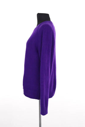 Pull From Future Violet en Cachemire