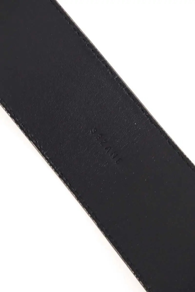 Ceinture en cuir Sézane Kaki en Cuir