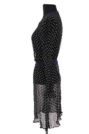 Robe Maje Noir en Synthétique