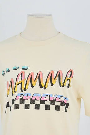 T-shirt My Travel Dreams  Jaune