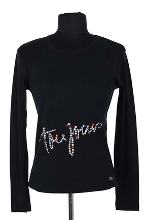 Top Sonia Rykiel Marine en Coton, taille S - Seconde Main