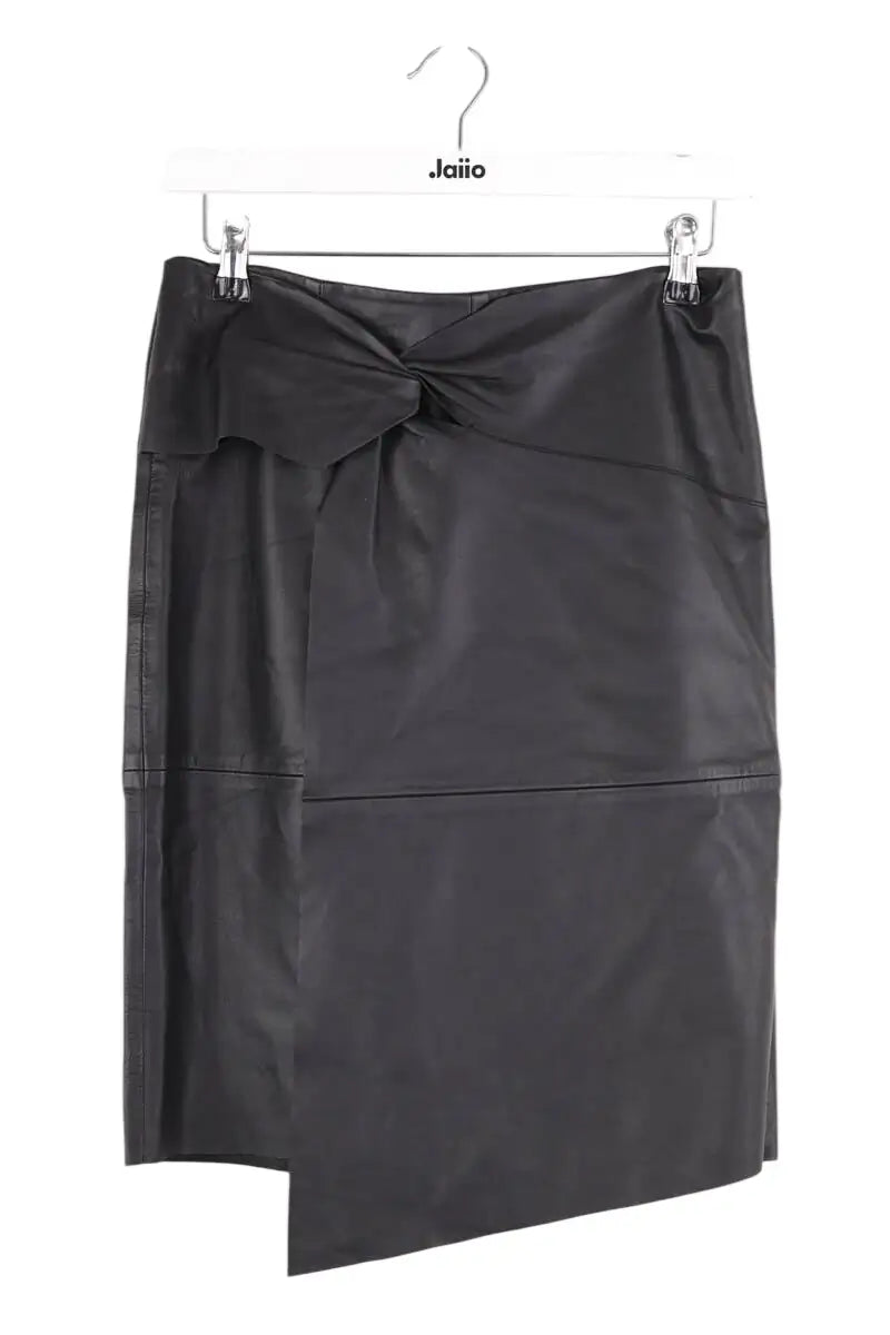 Jupe Ba&Sh Noir en Cuir, taille S - Seconde Main