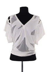 T-shirt Iro Blanc en Synthétique, taille S - Seconde Main