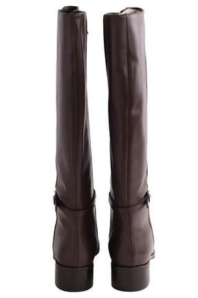 Bottes LK Bennett Stevie Marron en Cuir