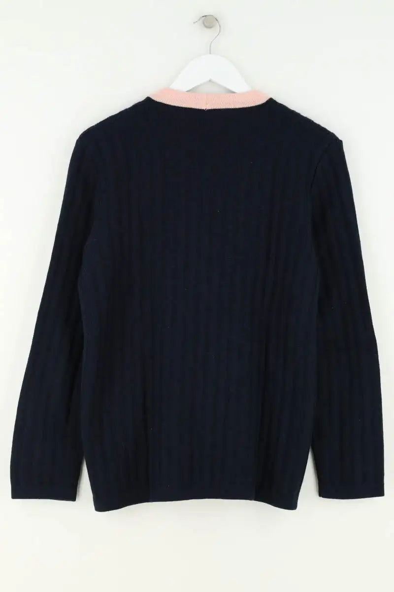 Cardigan Celine Marine en Laine