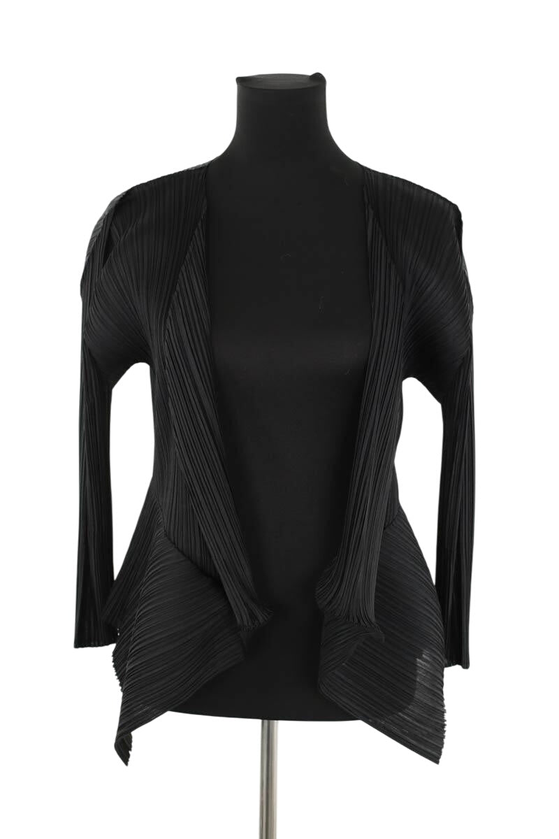 Cardigan Pleats Please  Noir