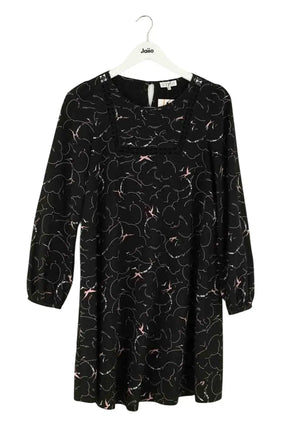 Robe Claudie Pierlot Noir en Synthétique, taille M - Seconde Main