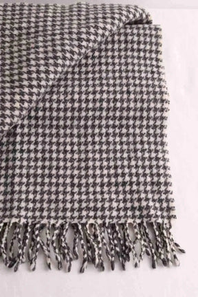 Foulard Sézane Noir en Laine