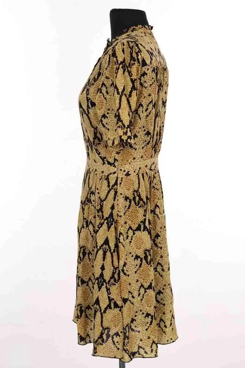 Robe Ba&Sh Jaune en Synthétique
