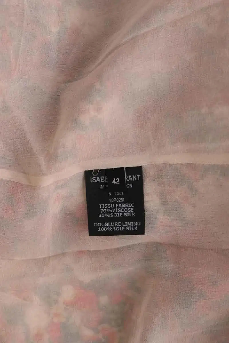 Robe Isabel Marant Multicolore en Viscose