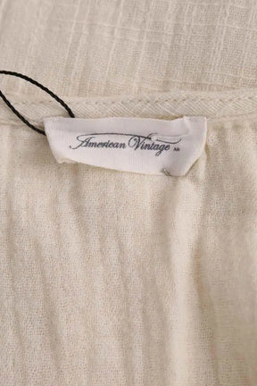 Robe American Vintage Beige en Coton