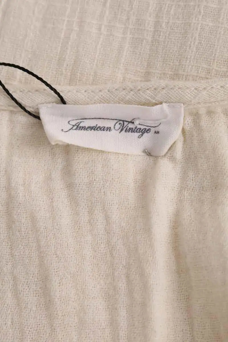 Robe American Vintage Beige en Coton