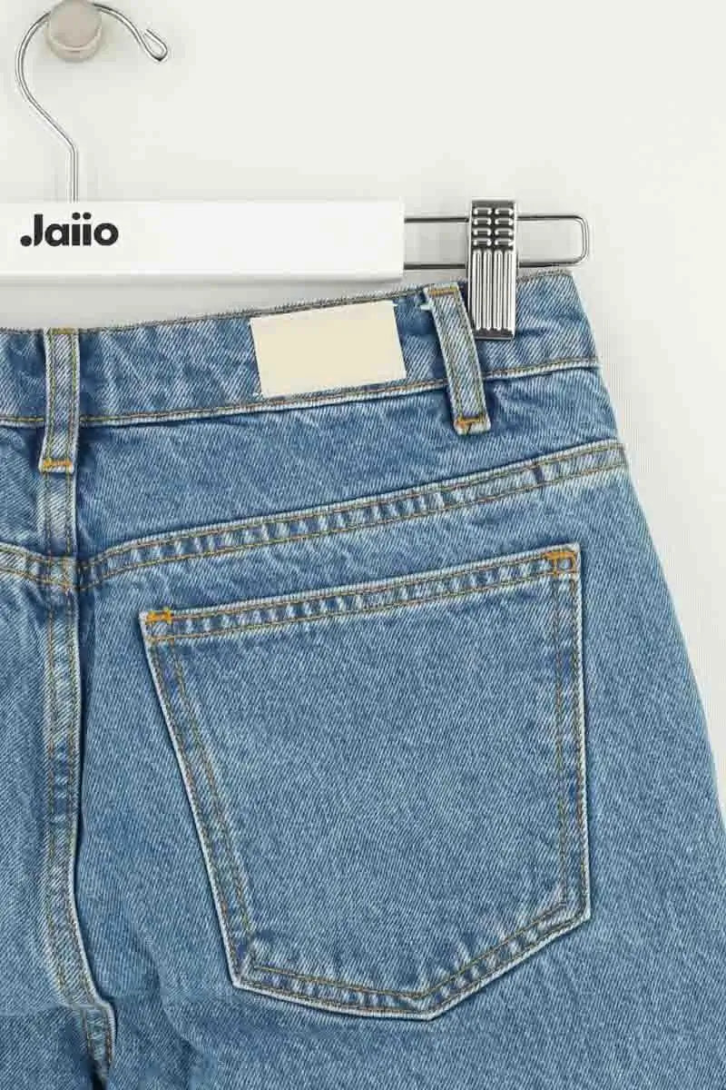 Jean large Maje Bleu en Coton