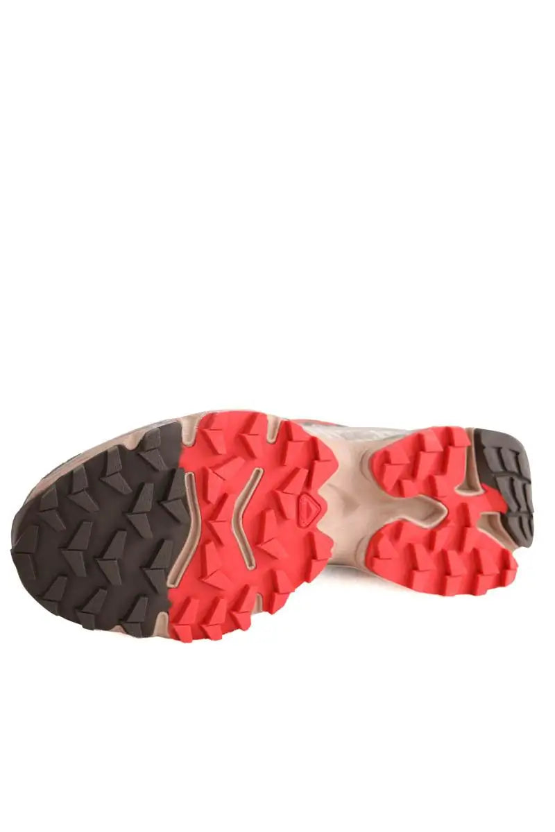Baskets Salomon Marron en Tissu