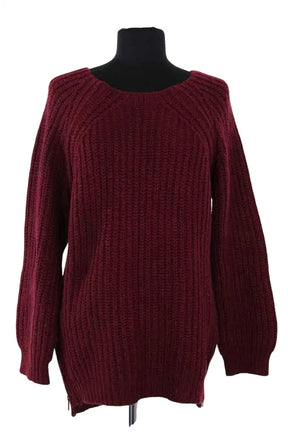 Pull Zadig & Voltaire Bordeaux en Synthétique, taille S - Seconde Main