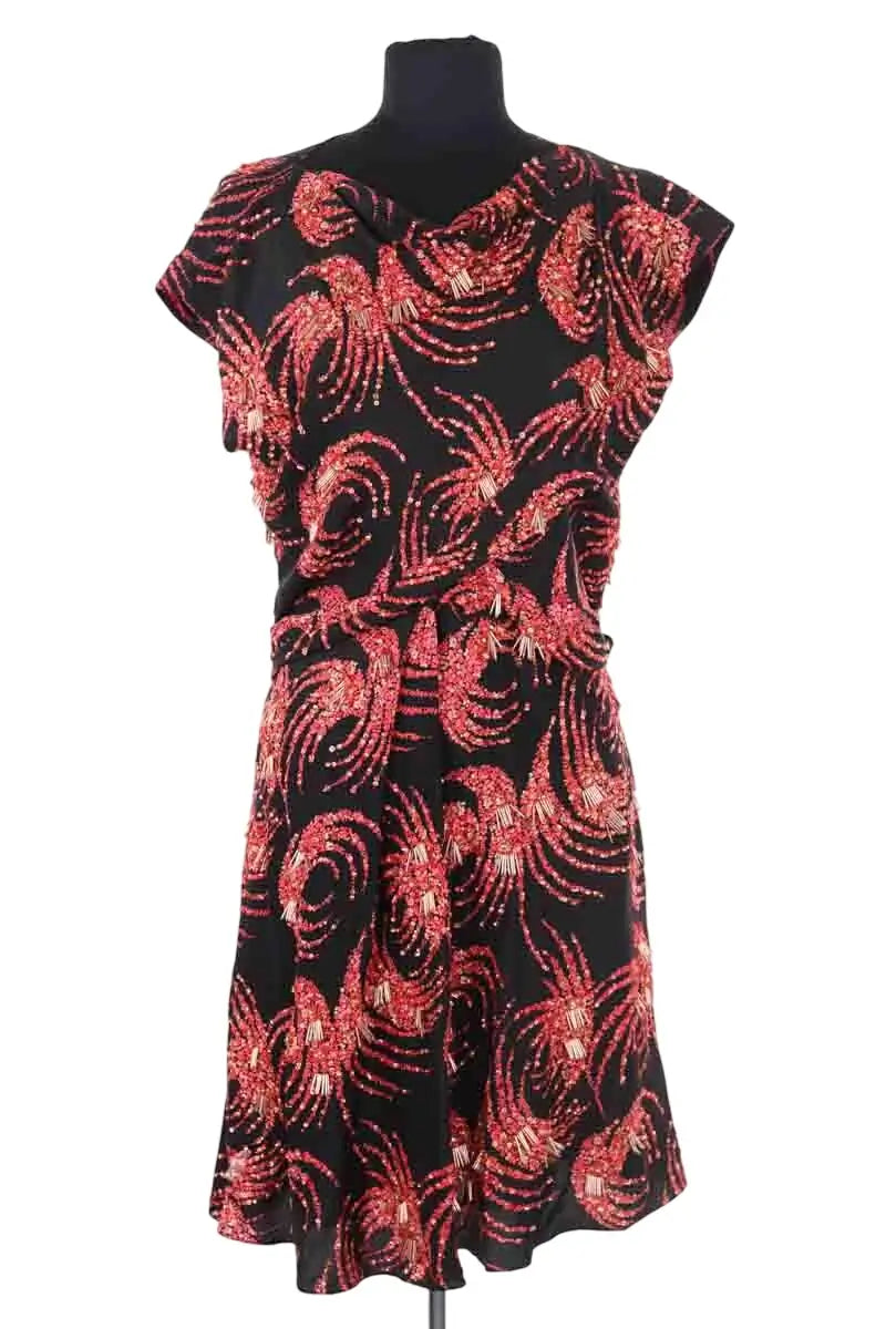 Robe Vanessa Bruno Noir en Synthétique, taille S - Seconde Main