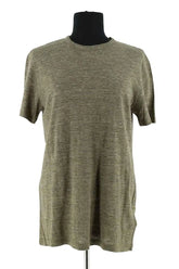 T-shirt Officine Générale Kaki en Coton, taille XS - Seconde Main