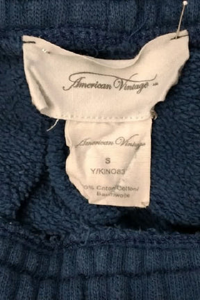 Pantalon droit American Vintage  Bleu