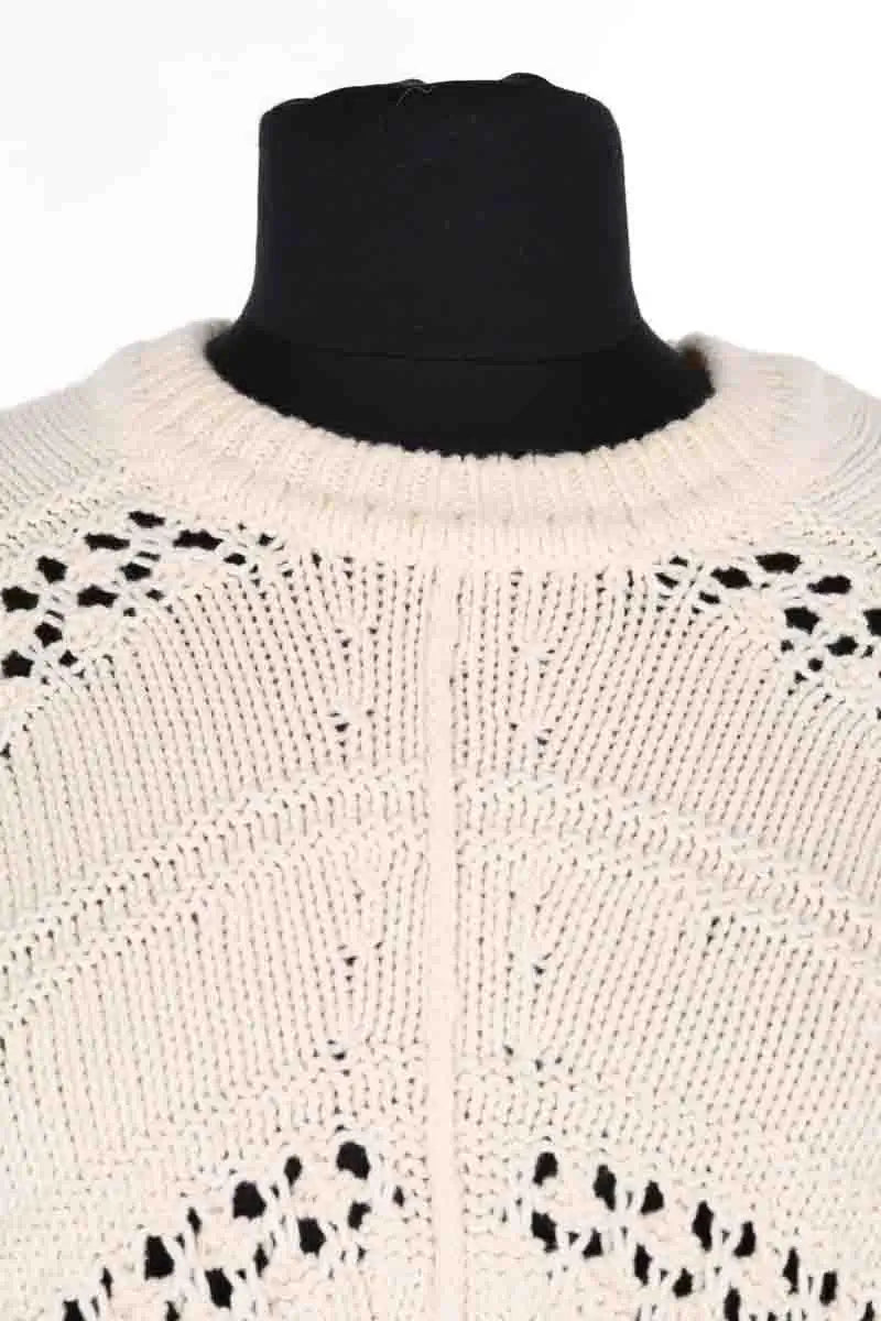 Pull Ba&Sh Ecru en Coton
