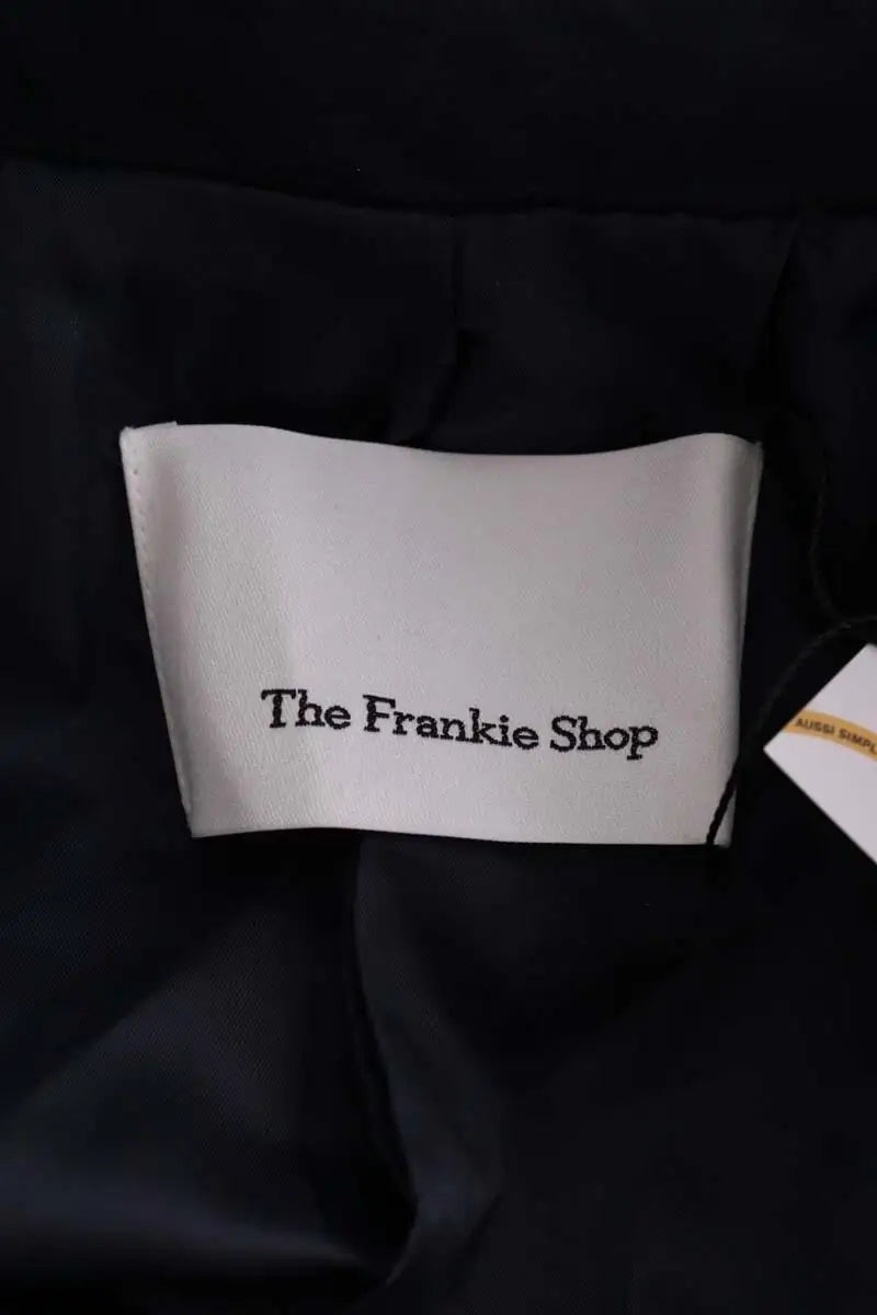Trench-coat The Frankie Shop ANDERSON Marine en Coton