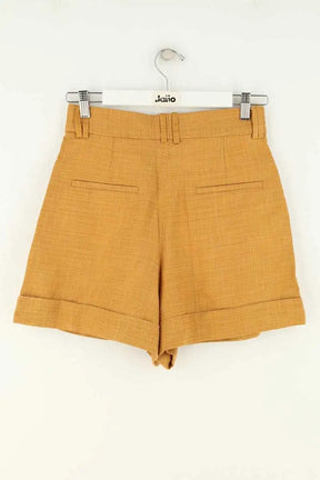 Bermuda Sandro Jaune en Viscose