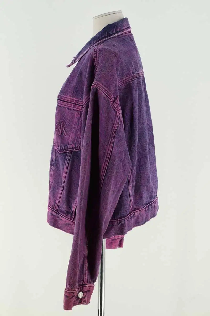 Veste Calvin Klein Violet en Coton