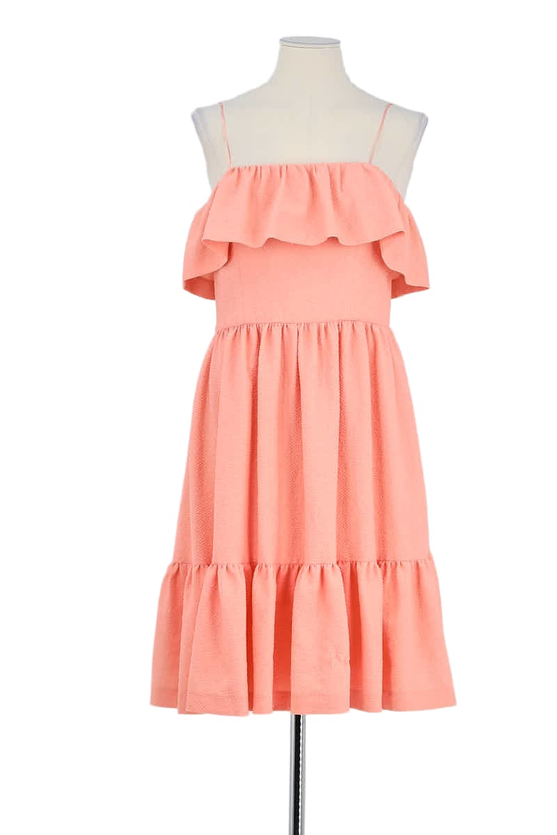 Robe Claudie Pierlot Rose en Polyester, taille L - Seconde Main