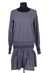 Robe See By Chloé Bleu en Coton, taille S - Seconde Main