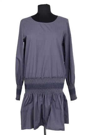 Robe See By Chloé Bleu en Coton, taille S - Seconde Main