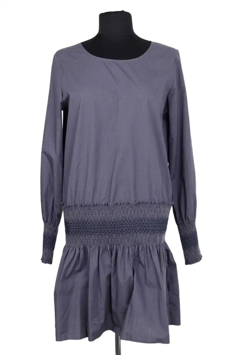 Robe See By Chloé Bleu en Coton, taille S - Seconde Main