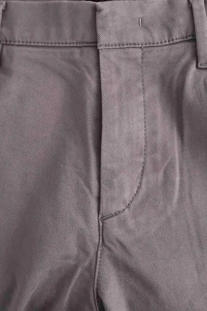 Jean droit Boss Gris en Coton