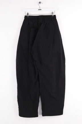 Pantalon droit The Frankie Shop Belem drawstring pants Noir en Synthétique