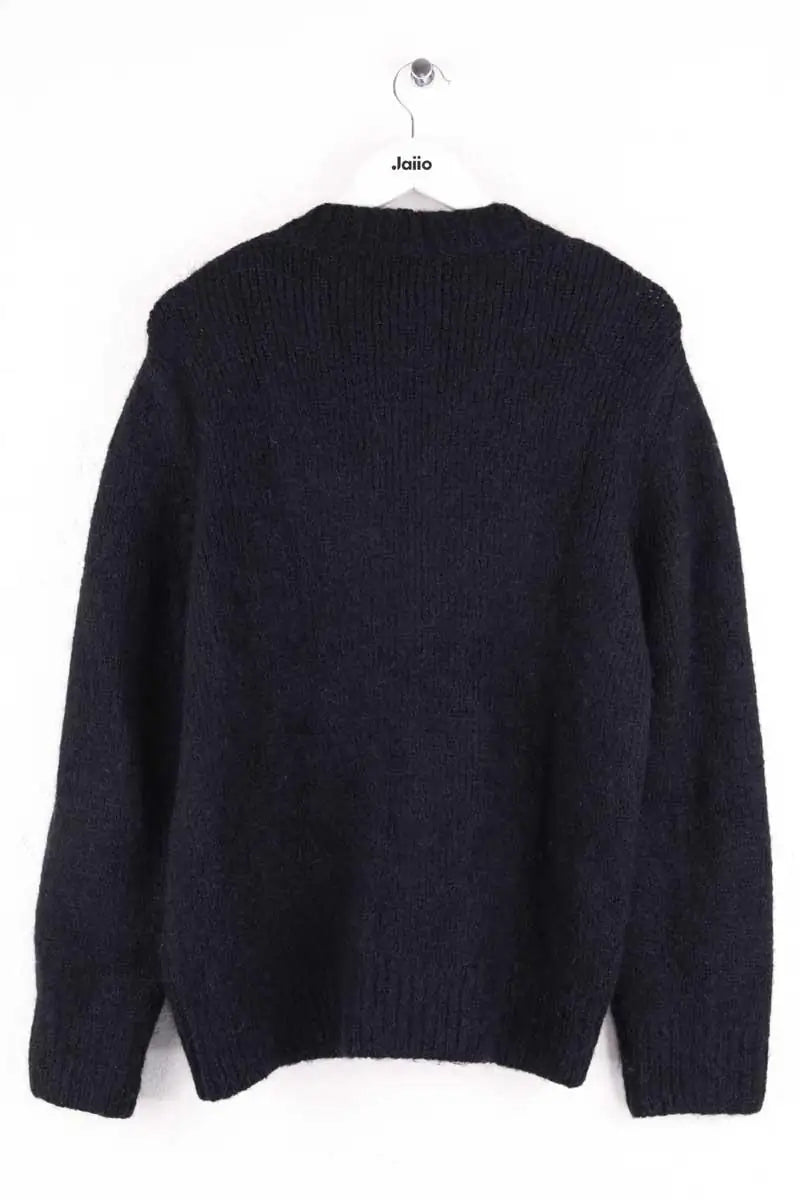 Cardigan APC Marine en Laine