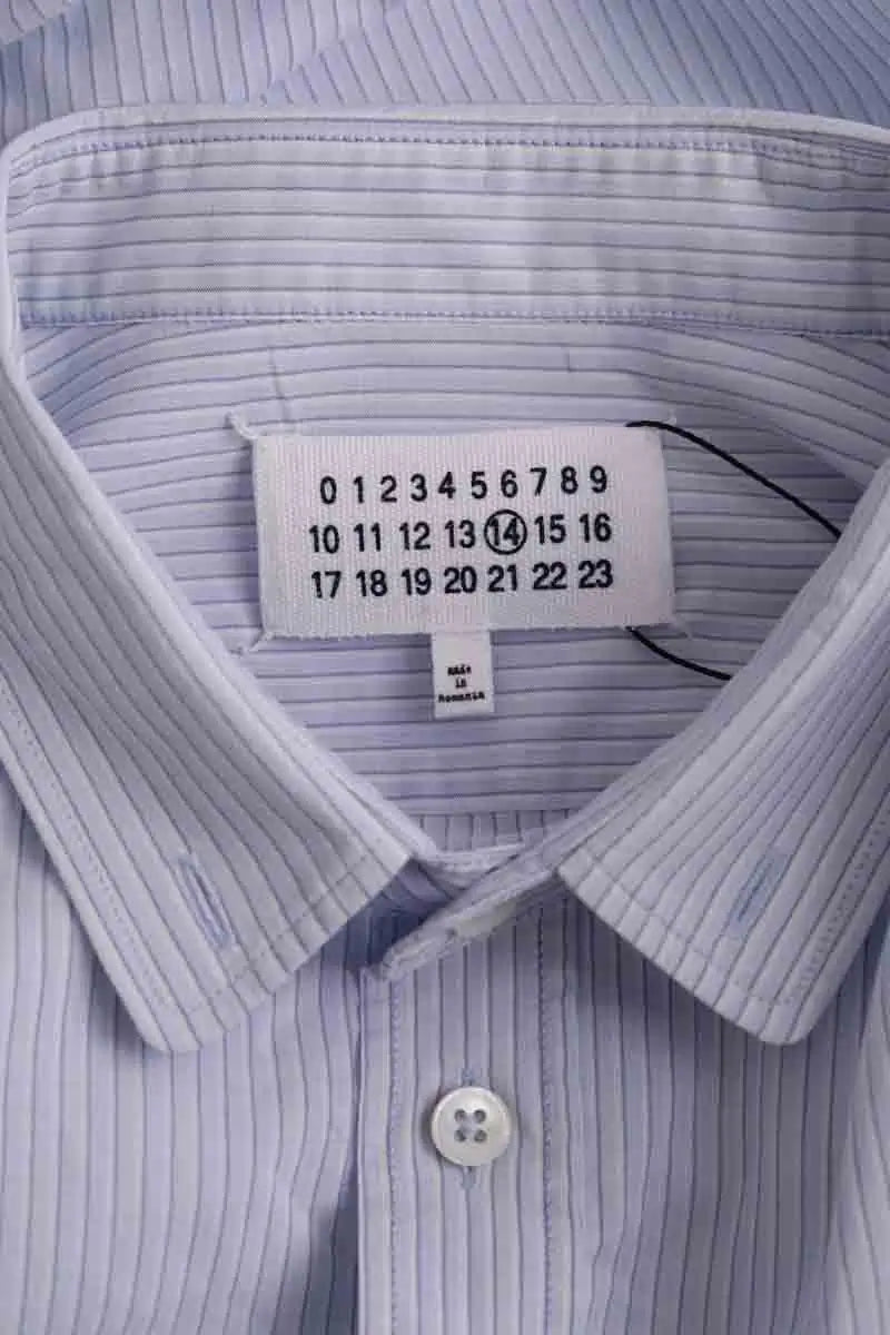 Chemise Maison Martin Margiela Bleu en Coton