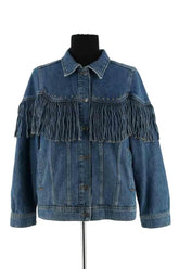 Veste Balzac Bleu en Coton, taille S - Seconde Main