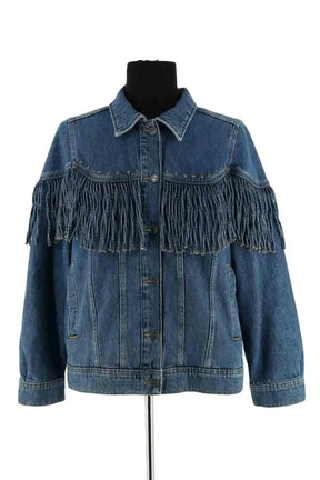 Veste Balzac Bleu en Coton, taille S - Seconde Main