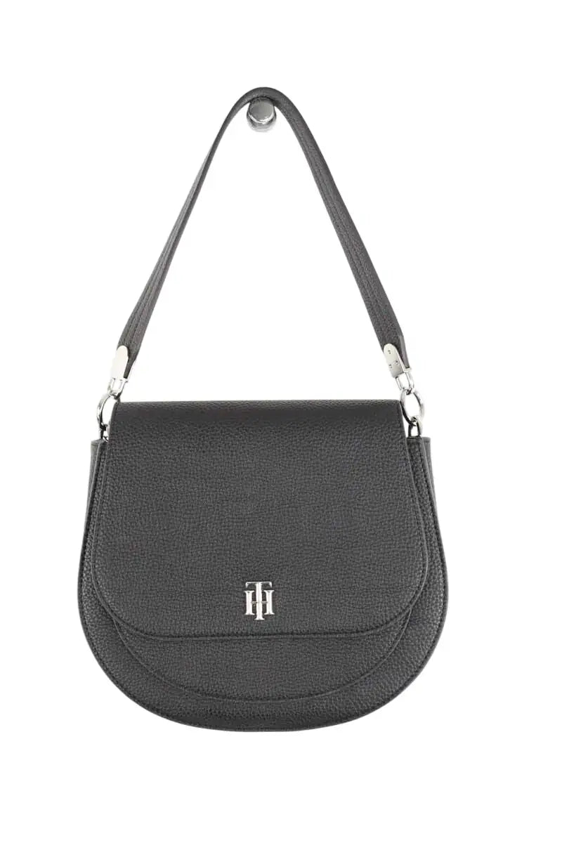 Sac porté épaule Tommy Hilfiger  Noir