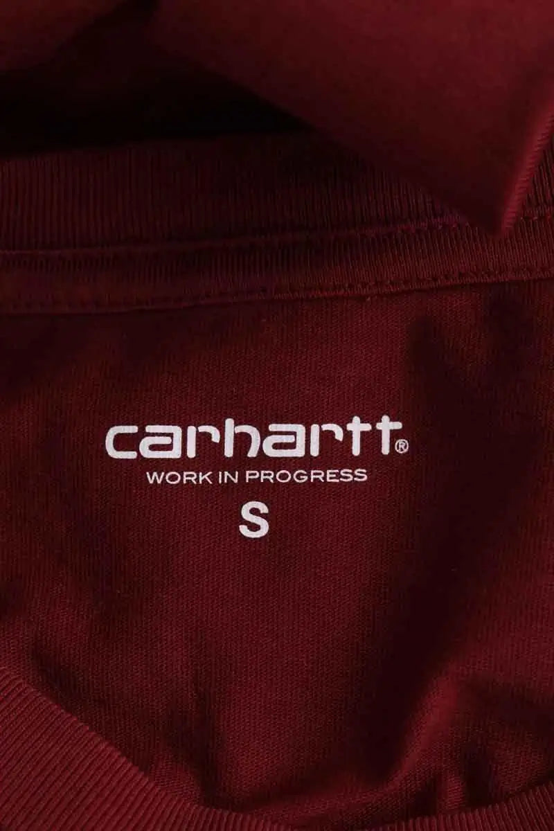 T-shirt Carhartt Bordeaux en Coton