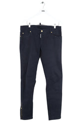 Jean droit Dsquared2  Bleu