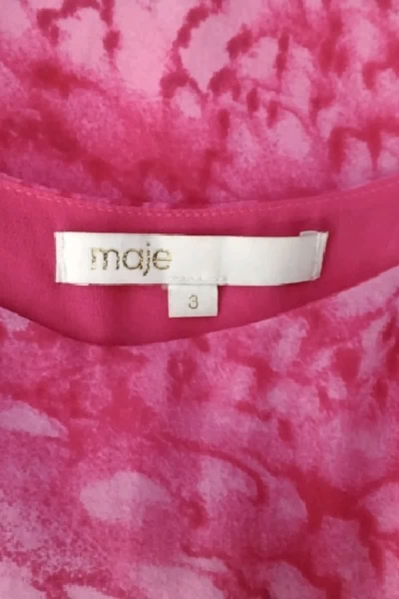 Top sans manche Maje  Rose